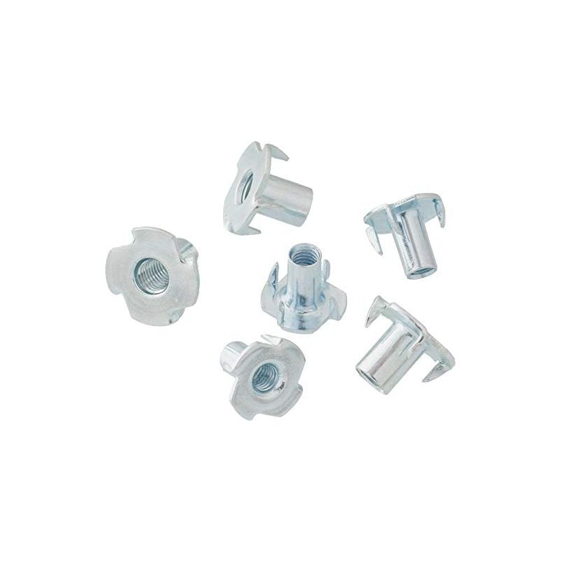 T Nut Claw Nut 4 Sided Nut Claw Fitting M6 × 12 Mm 50 pcs — image 3