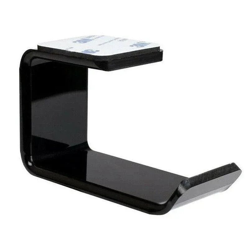 Mount Holder Hook Dual Headset Tape New Clever Headphone Stand Hanger Under Desk โ image 2