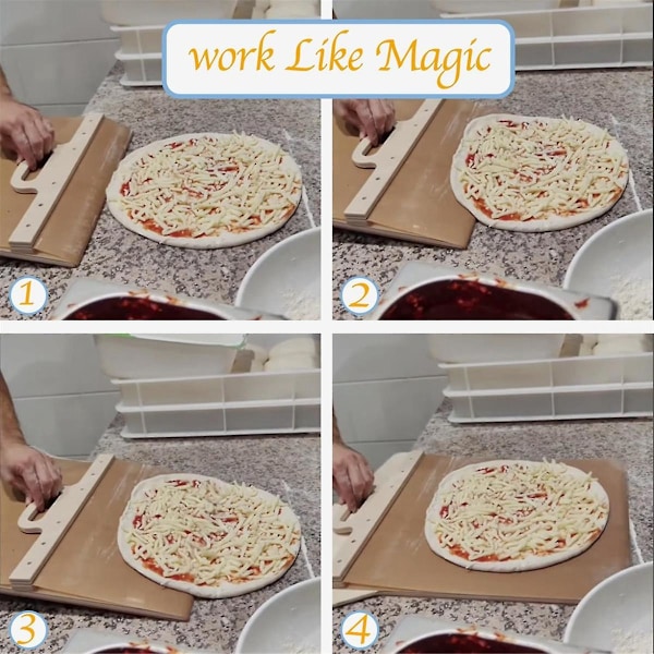 Sliding Pizza Peel Non-Stick Pizza Shovel — image 5
