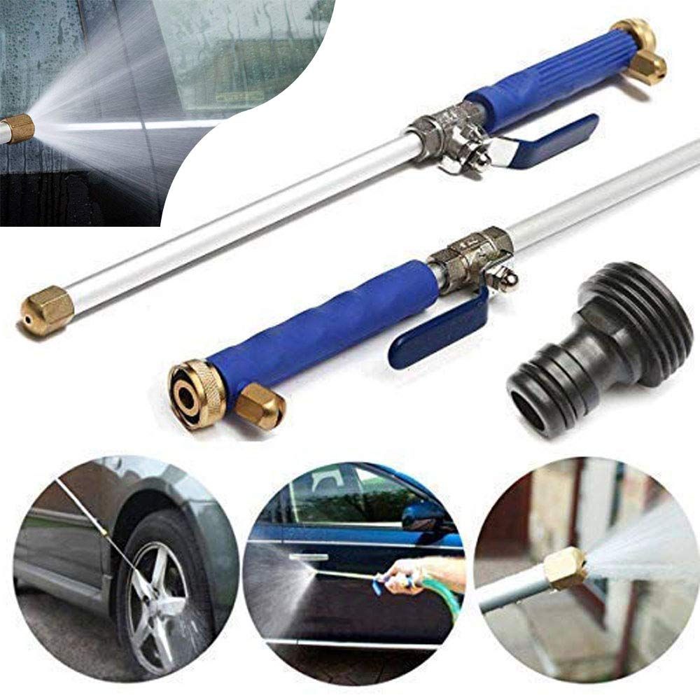 2pc High Pressure Washer Wand, Portable High Pressure Water Gun, Extendable Washer Sprayer with Water Hose Nozzle — image 2