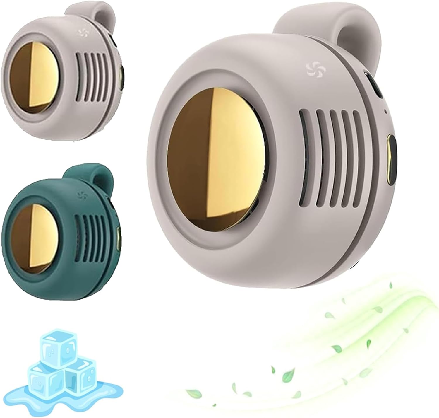 Portable Silent Mini Bladeless Fan Clip On