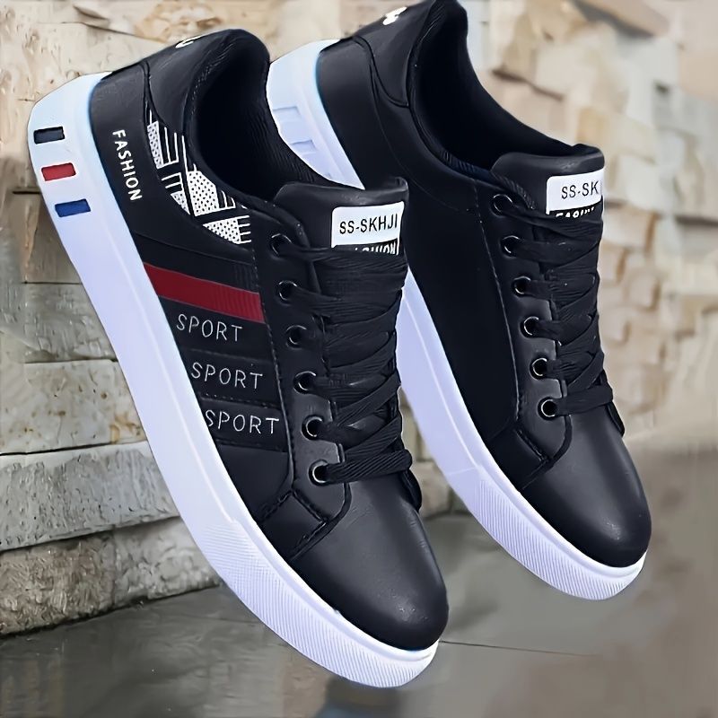 Koonexy Men'S Skate Shoes Low-Top Sneakers Pvc Sole Casual Sneakers Formal - Gray - Size 9(AU9/EU42) โ image 6
