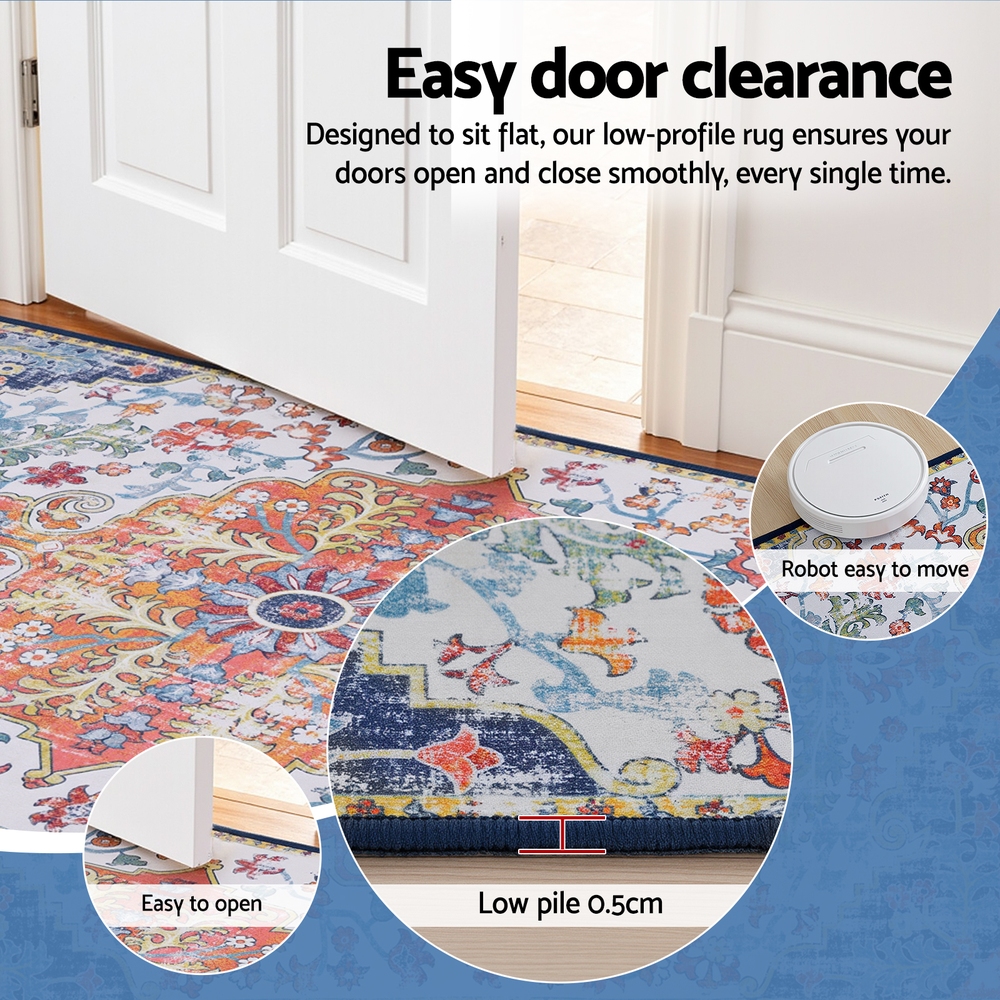 Artiss Floor Rug 120X170cm Large Washable Geometric Area Rug Modern Carpet Mat — image 5