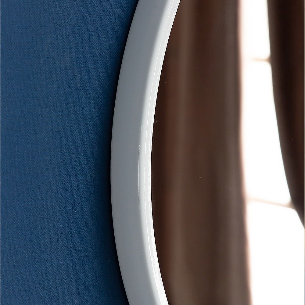 90cm Round Wall Mirror Bathroom Makeup Mirror by Della Francesca — image 5