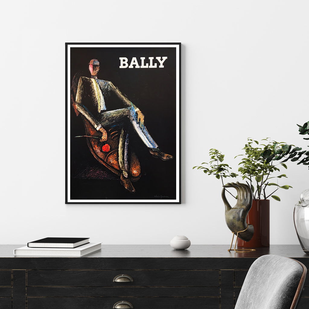 Wall Art 50cmx70cm Bally Man & Woman 2 Sets Black Frame Canvas โ image 5