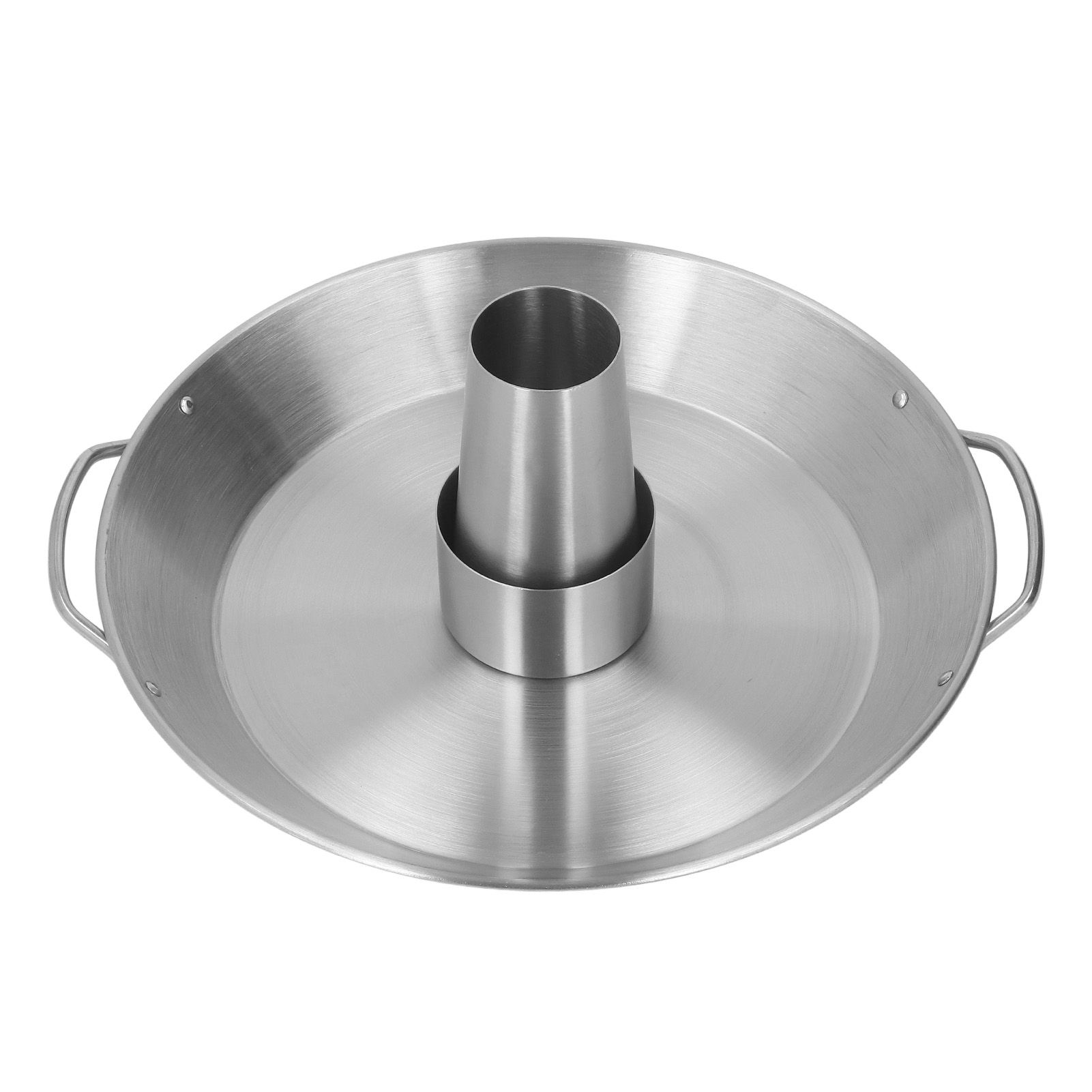 Beer Can Chicken Roaster Rack Reusable 430 Stainless Steel BBQ Roasting Pan for Home — image 2