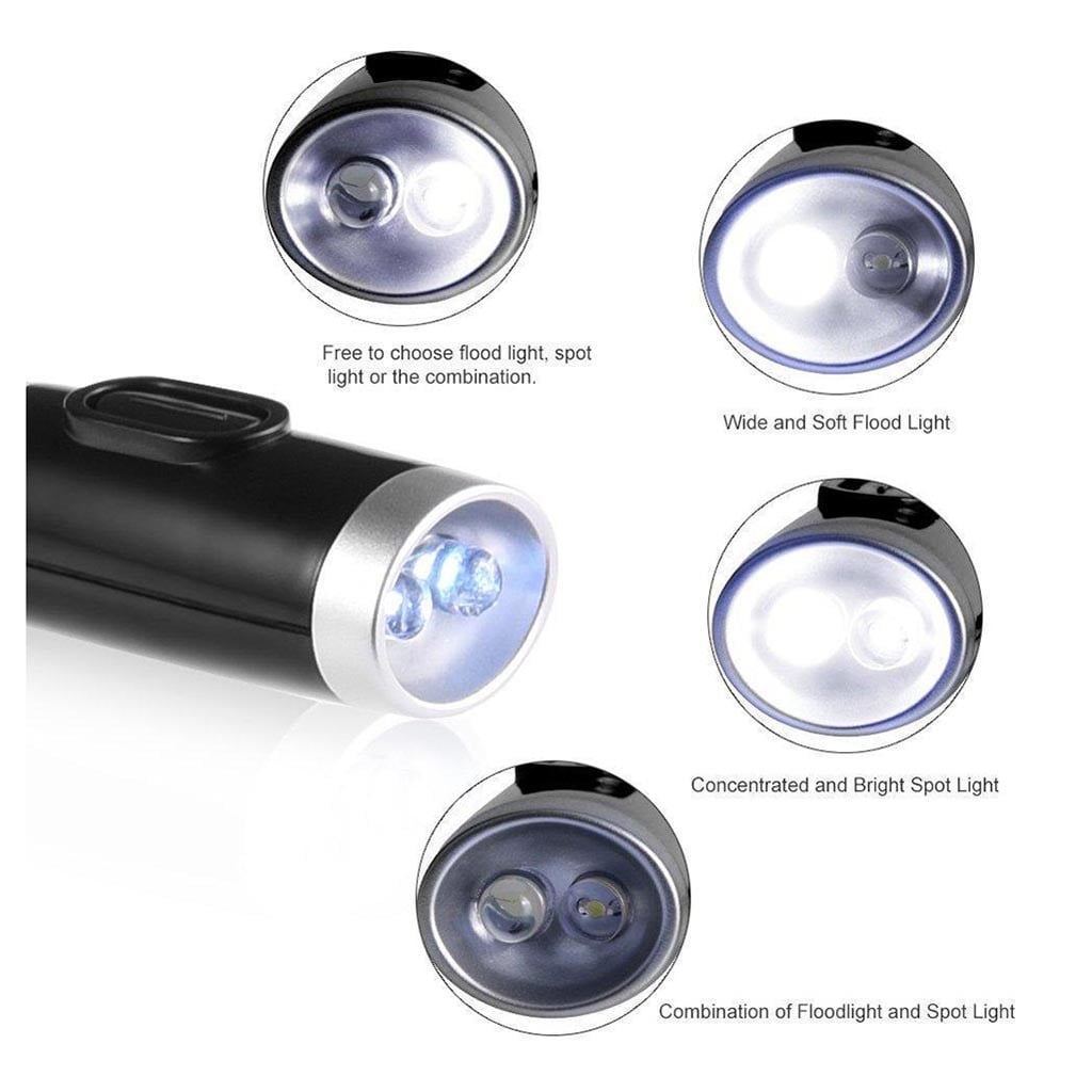 Rechargeable LED Neck Reading Light, 3 Modes Neck Reading Lamp, Hands Free Flexible Torch, U-Shaped LED Light with Soft Silicone Arms Comfortable Wear, for — image 5