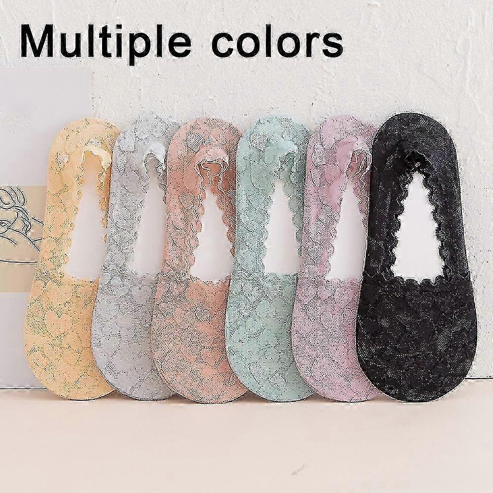 Lace Ballet Socks Transparent Low Non-Slip Breathable Socks for Women โ image 5