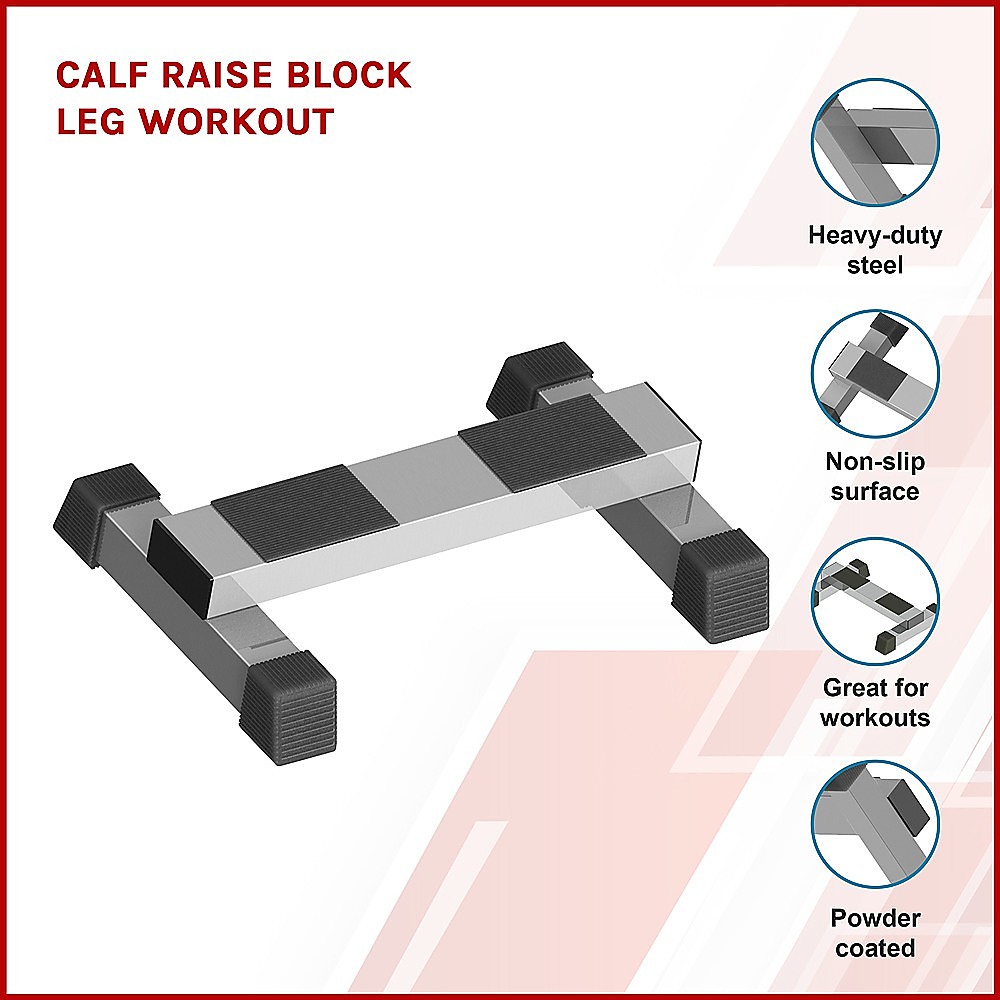 Calf Raise Block Leg Workout โ image 3
