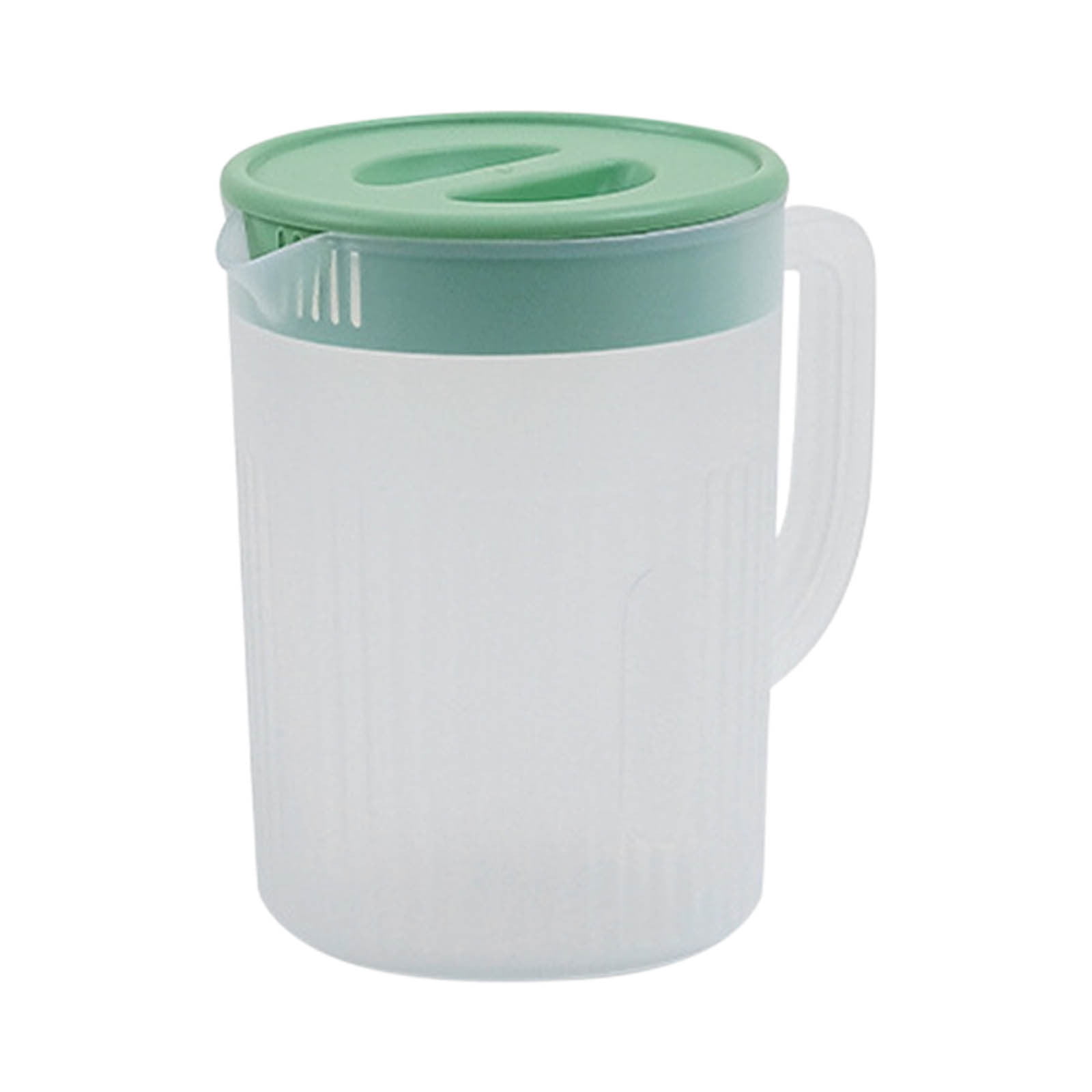 Juice Pitcher with Lids for Fridge, Water Jug for Teas, Juices & Iced Beverages - Fridge & Dishwasher Safe B — image 2