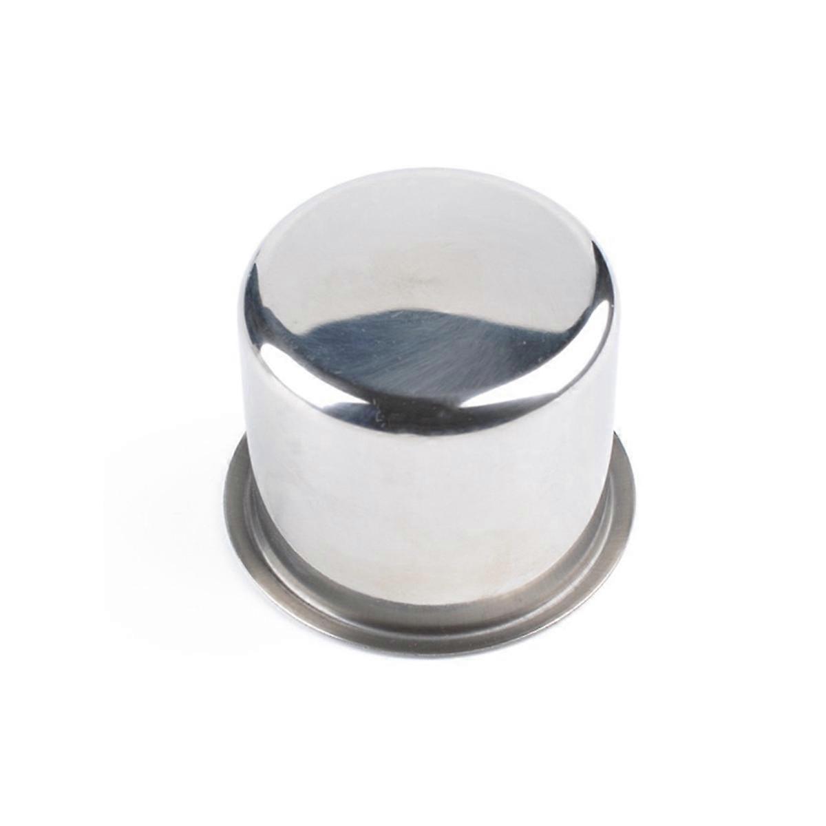 4pcs Universal Marine Boat Cup Holder 68 × 55mm Stainless Steel Drop-in Drink Holder for Poker Table Sofa — image 2