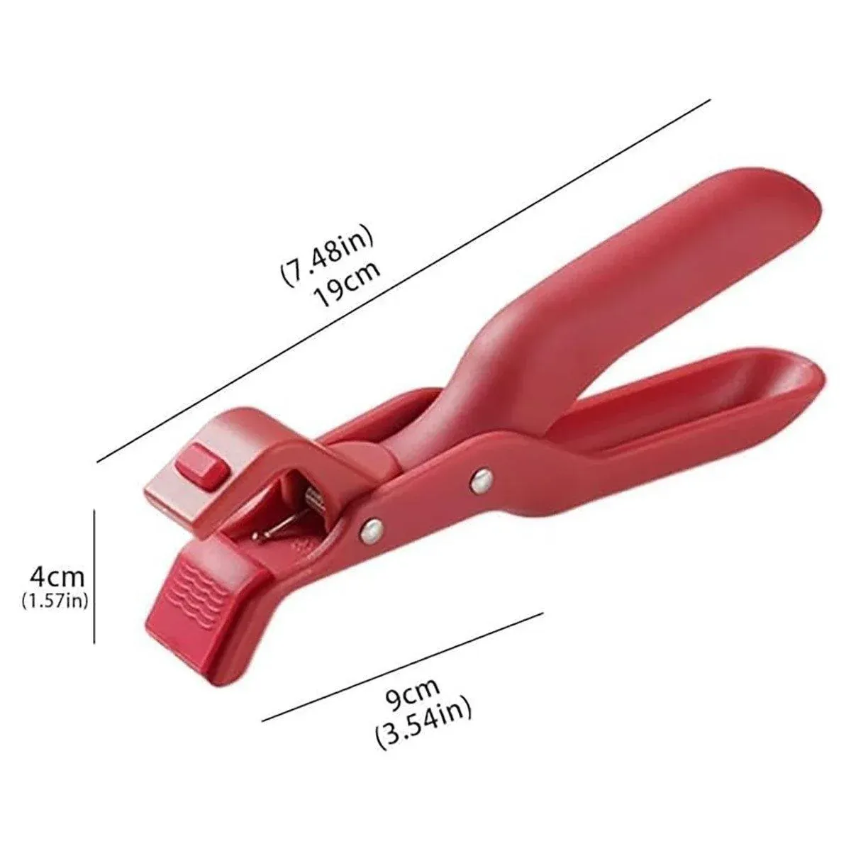 2PCS Anti Slip Silicone Heat Resistant Plate Bowl Clip Holder Kitchen Tool - Green — image 4