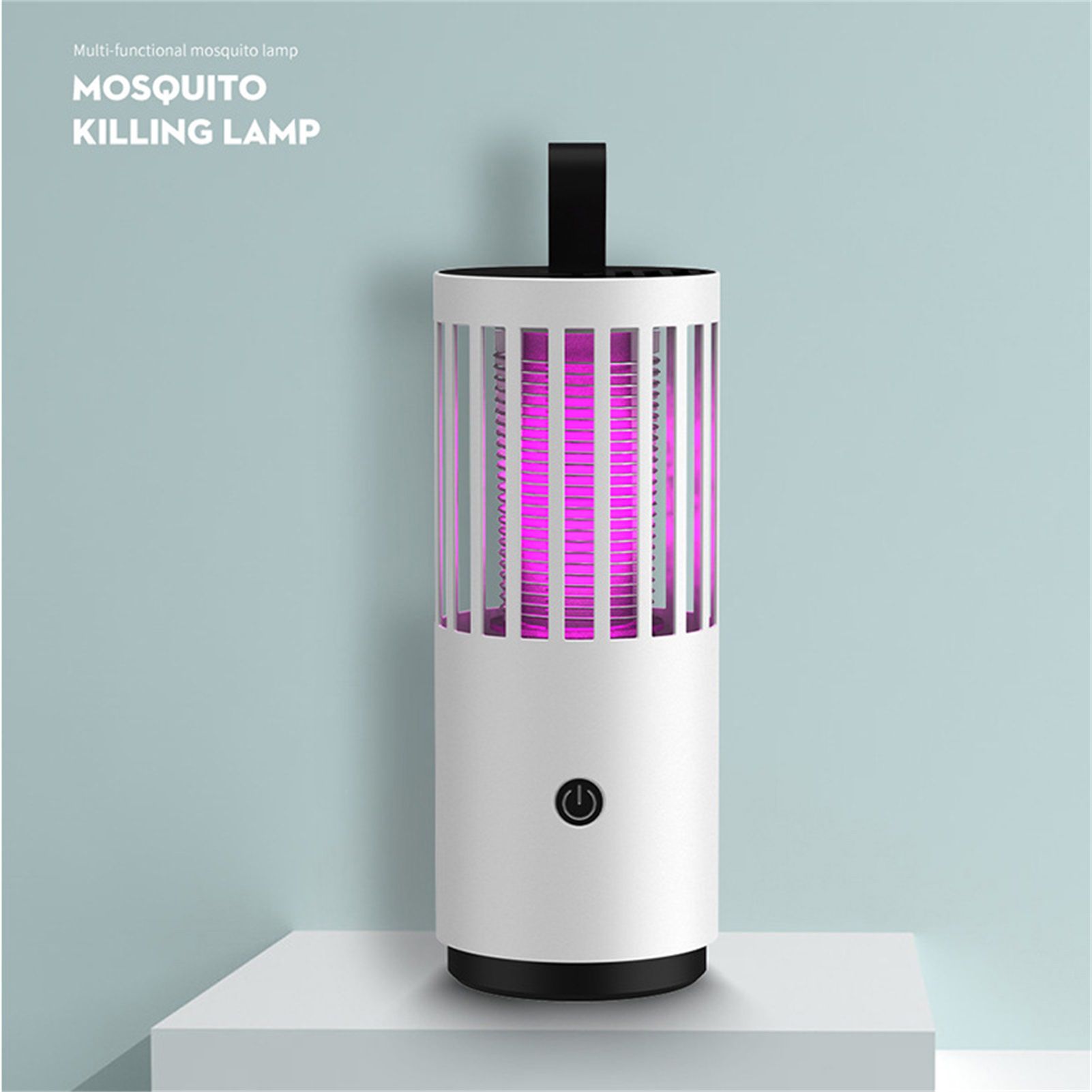 Mosquito Killing Lamp Electric Shock Strong Suction USB Rechargeable Mosquito Trap Lamp Zapping Light for Indoor Outdoor Rechargeable (Electric Shock — image 6