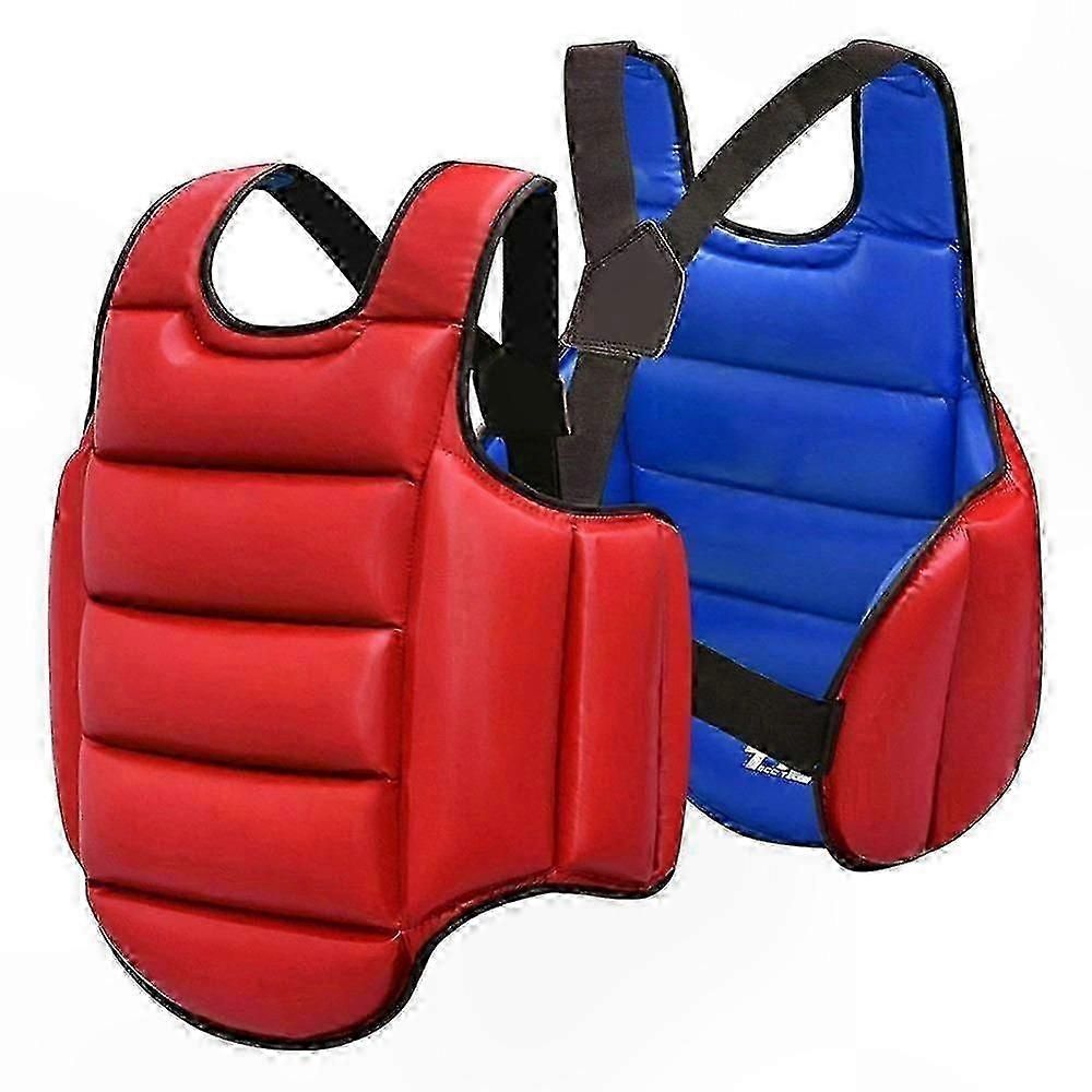 Martial Arts Training Vest for Chest Protection in Boxing and Karate Body Protector Gear Soft Equipment for Combat Sports Practice - Black L โ image 5