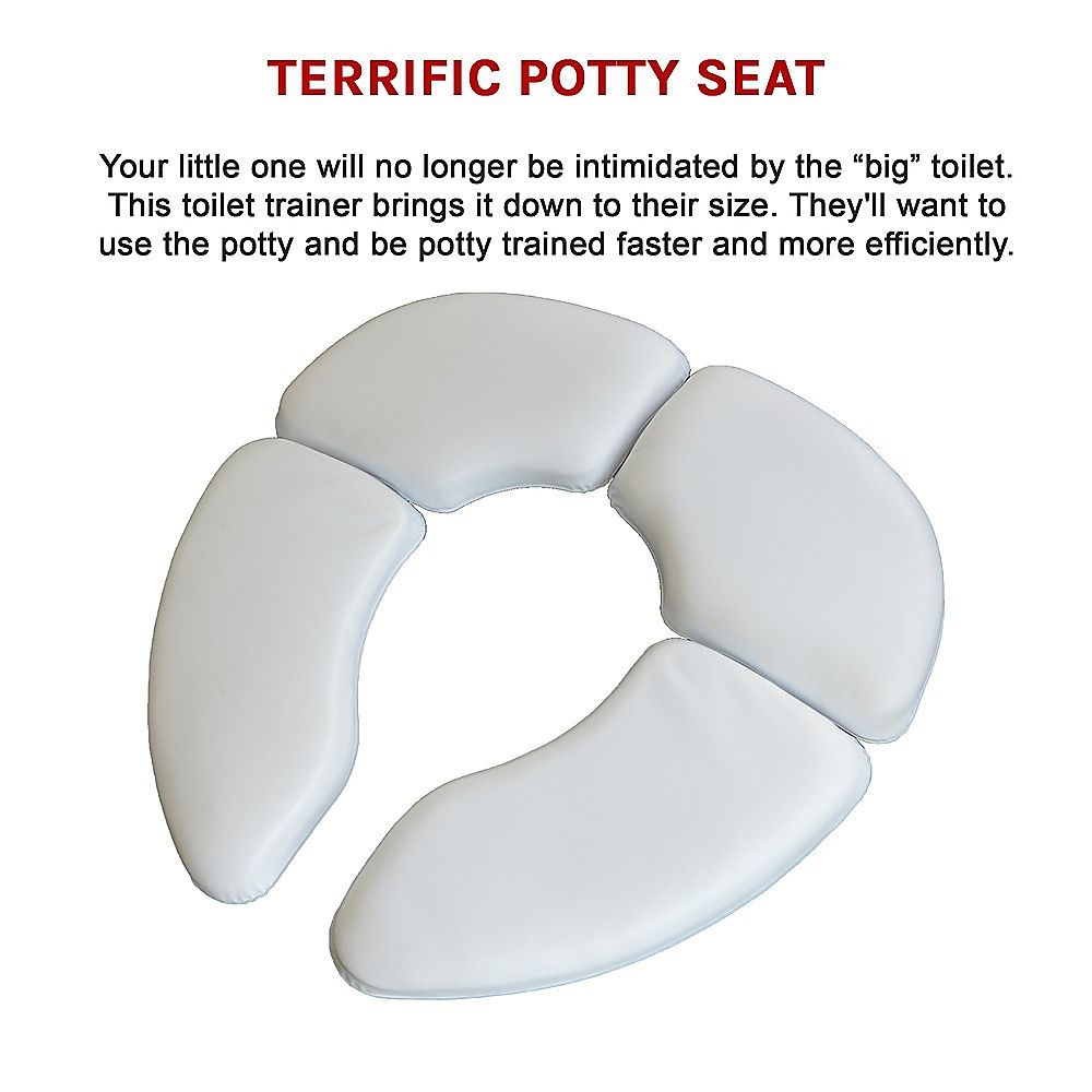 Kids Baby Toddler Travel Folding Padded Potty Seat Cushion Toilet Training โ image 7
