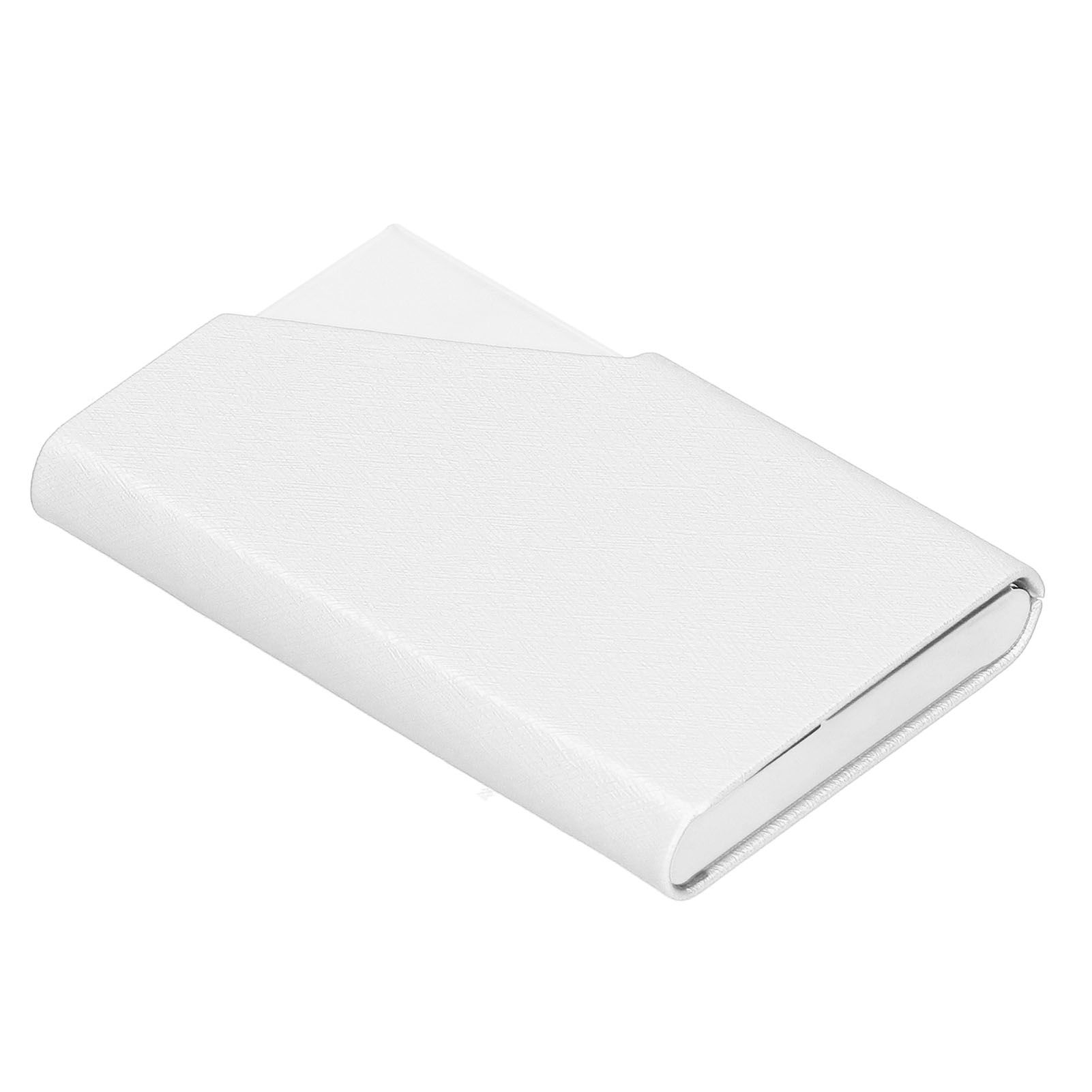 Business Card Holder Stainless Steel Innovative Name Card Case Organizer for Commercial UseWhite 007# — image 6