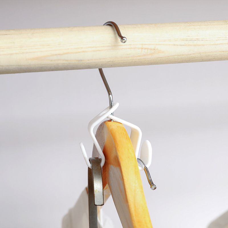 Clothes Hanger Connector Hooks, 10PCS Cascading Clothes Hangers for Heavy Duty Space Saving Cascading Connection Hooks — image 5