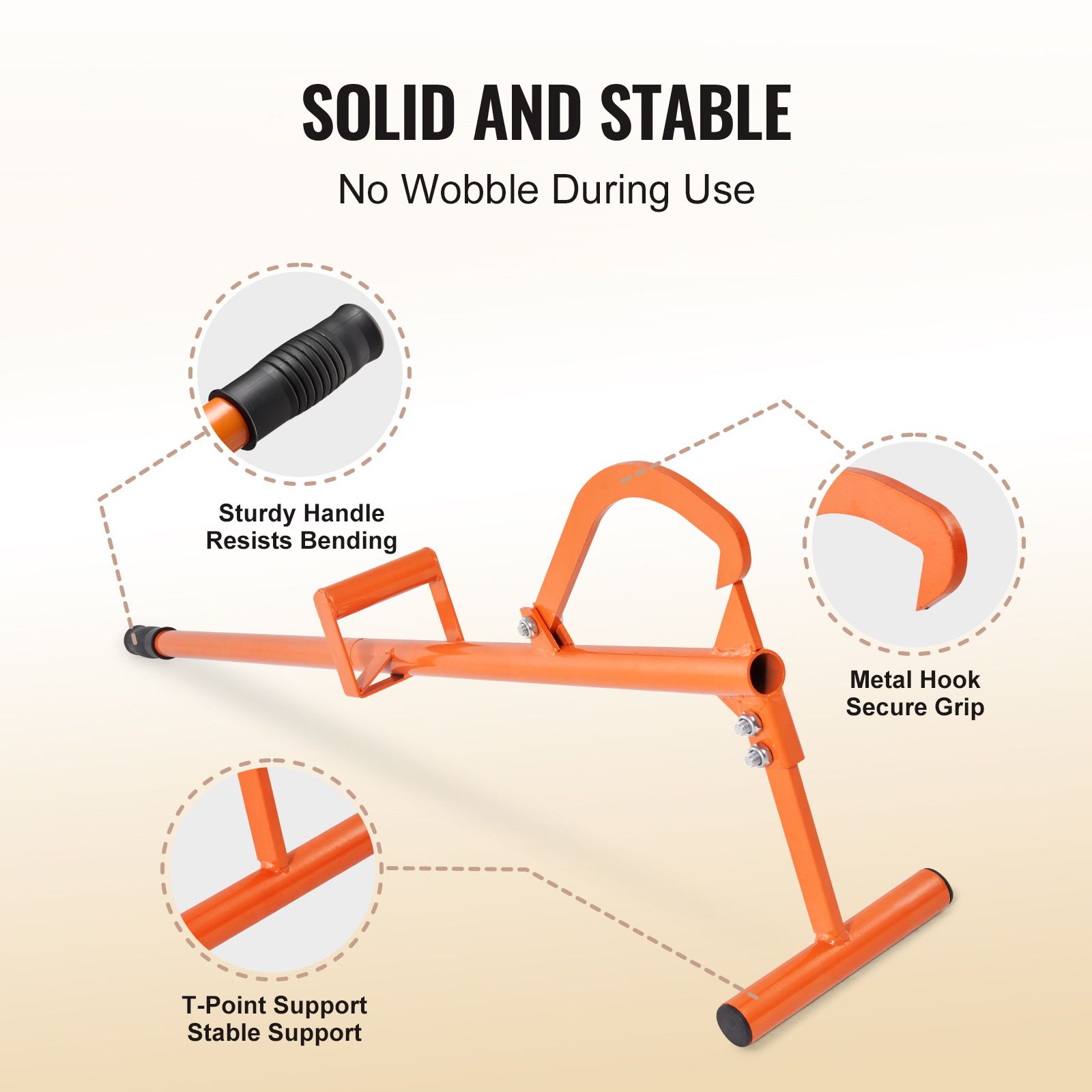 Timberjack, 46.5 in, 4 in 1 Heavy Duty Steel Log Lifter, Multifunctional Log Roller Adjustable Cant Hook, Logging Tools Log Jack, Forestry Multitool for β image 5
