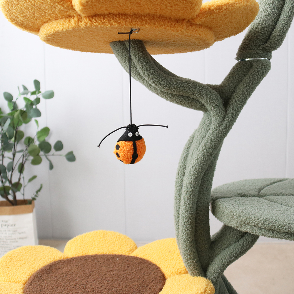 CMISSTREE 5-Level Sunflower Cat Tree — image 4