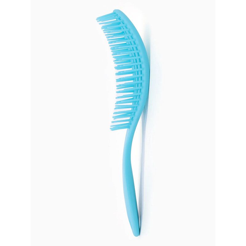 1PC Elliptical Hollow Detangling Brush – Anti-Pull, Hair-Friendly, Wide-Tooth Comb – Fluffing Tool for Long Hair & Curly Hair – Portable Comb with Hanging Hole — image 3