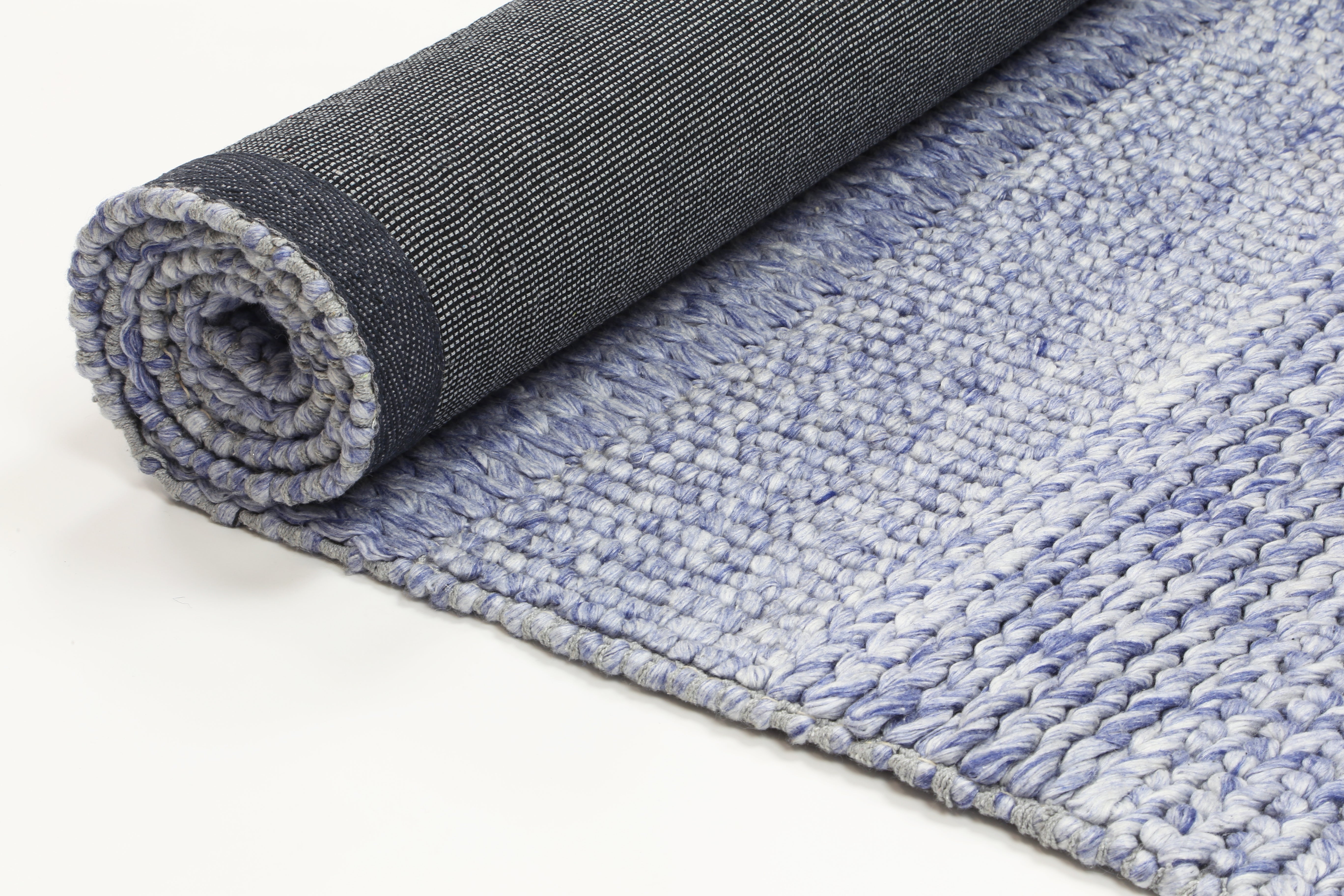 Harlow Grace Blue Wool Blend Rug 160 × 230 — image 5