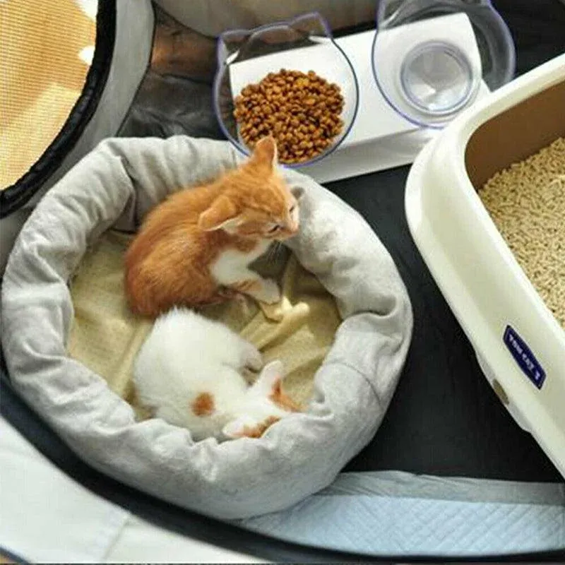 8 Panel Pet Tent Playpen Dog Cat Play Pen Bags Kennel Portable Puppy Crate Au — image 6
