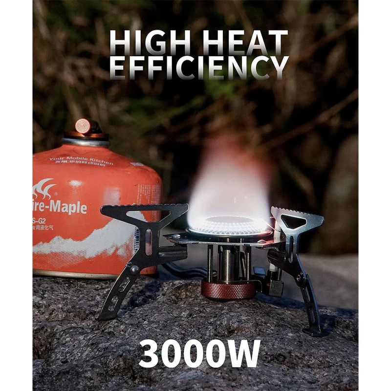 Portable Split Gas Stove Silver — image 5
