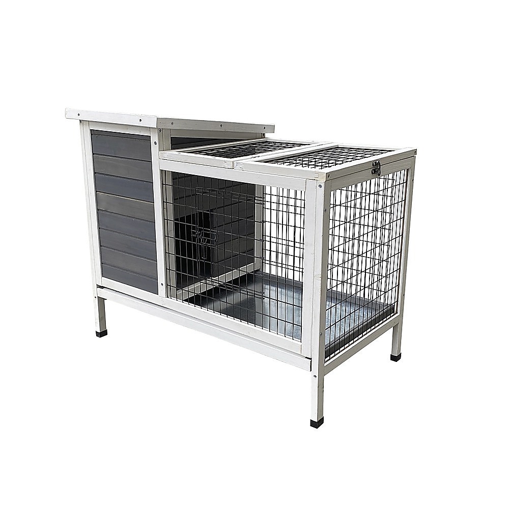 Rabbit Bunny Cage Hutch Pet Cages Enclosure โ image 4