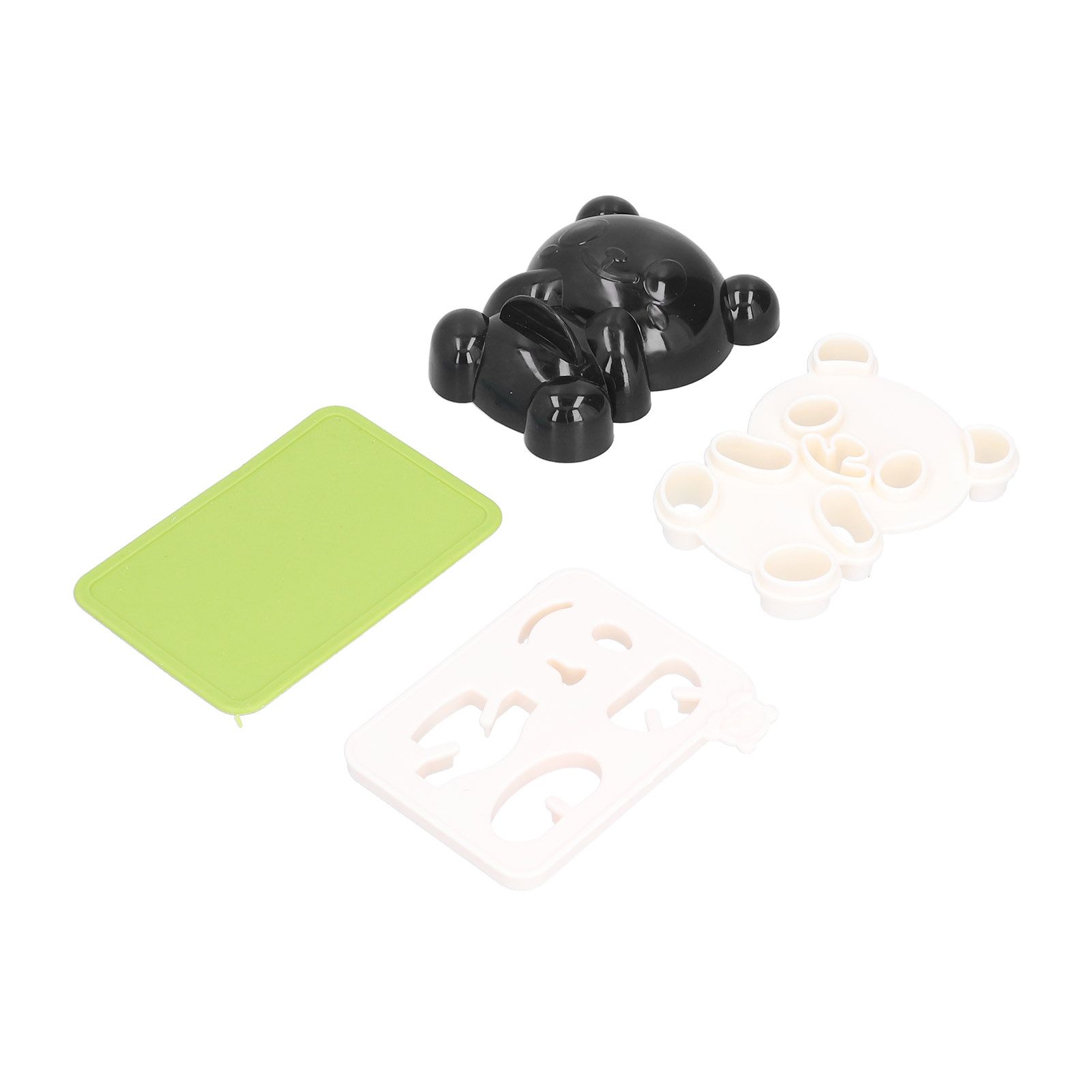 Panda Rice Ball Mold Food Grade Silicone Cute DIY Cookies Onigiri Mold for Kitchen Restaurants โ image 3