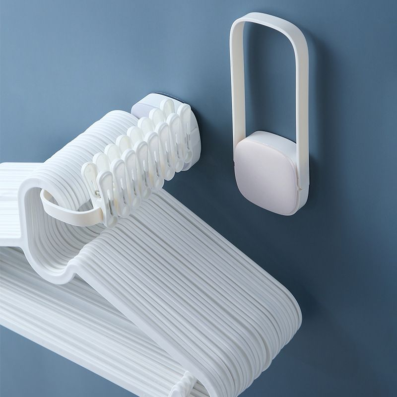 2pcs Hanging clothes rack storage artifact โ image 5