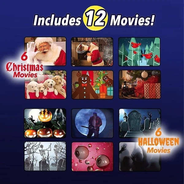 Christmas and Halloween Hologram Projector Window Projector LED โ image 2