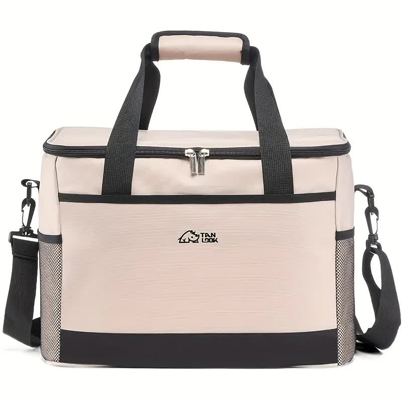Blue Portable Insulated Cooler Bag for Camping & Picnics - Durable Outdoor Storage Tote โ image 6