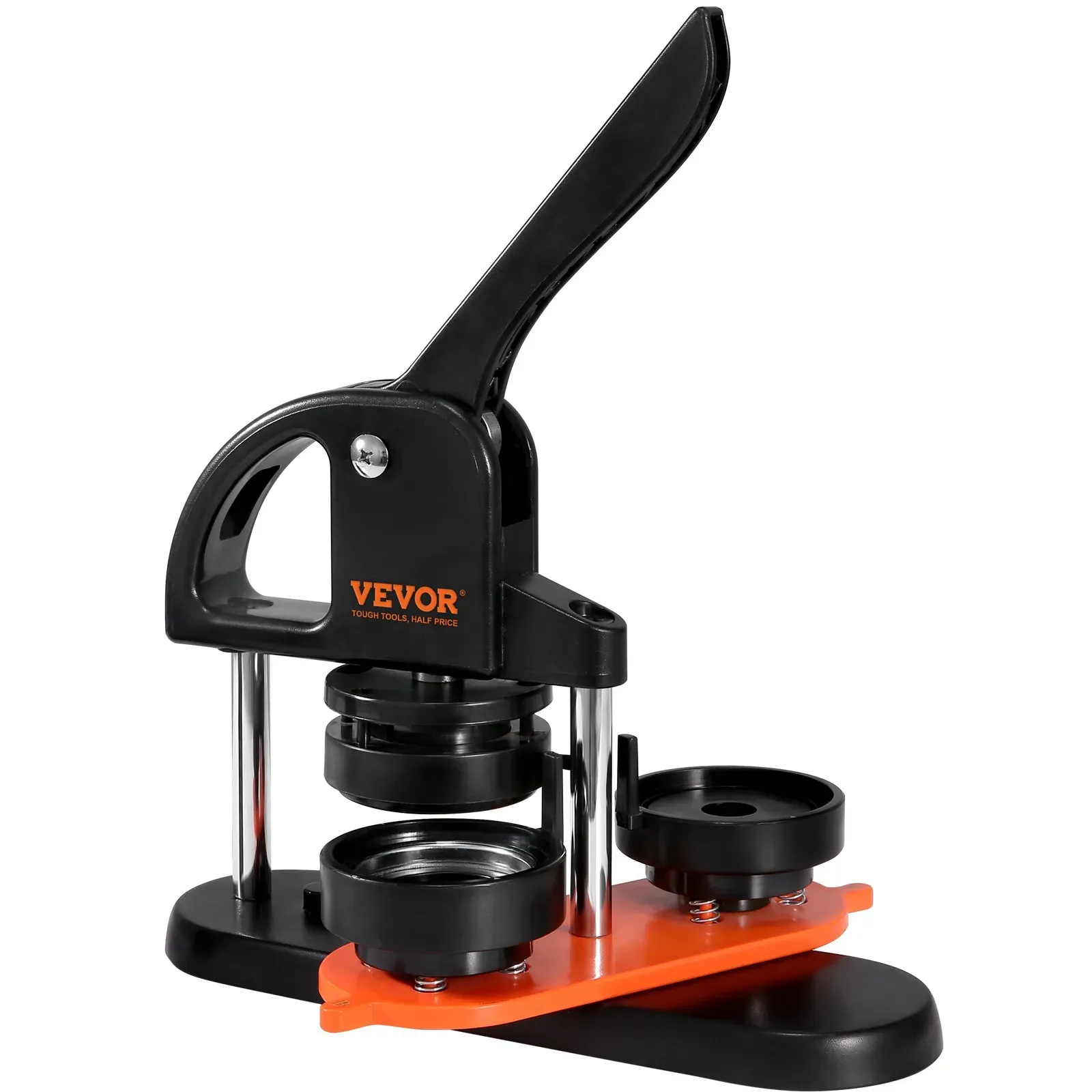 Button Maker Machine, 2.28 inch/58mm Pin Maker, Children DIY Gifts Button Making Supplies with 500pcs Button Parts — image 3