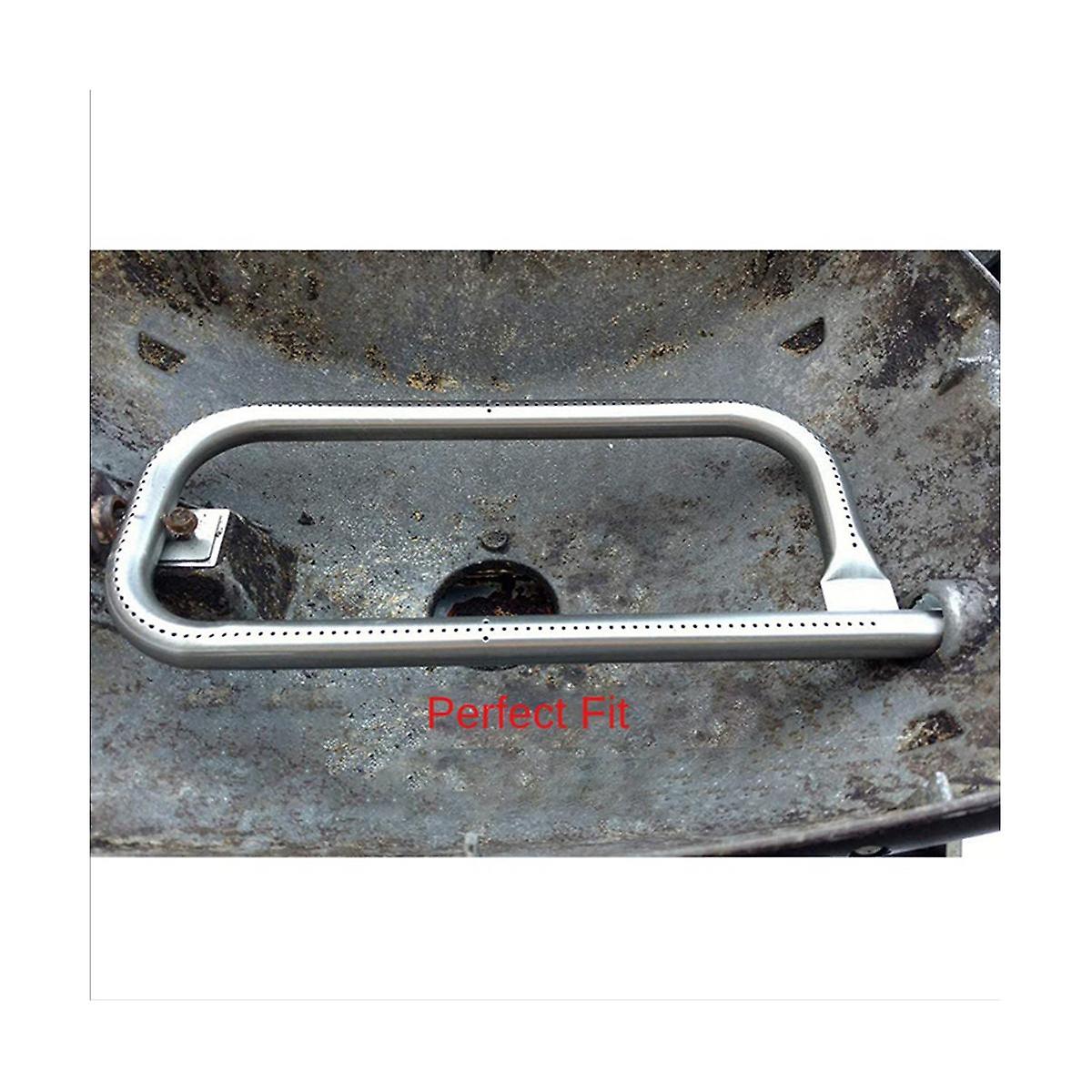 Grill Burner Tube Stainless Steel 304, 60040 69957, Replacement for Q100 Q120 Q1000 Q1200 Baby Q Sliv — image 3