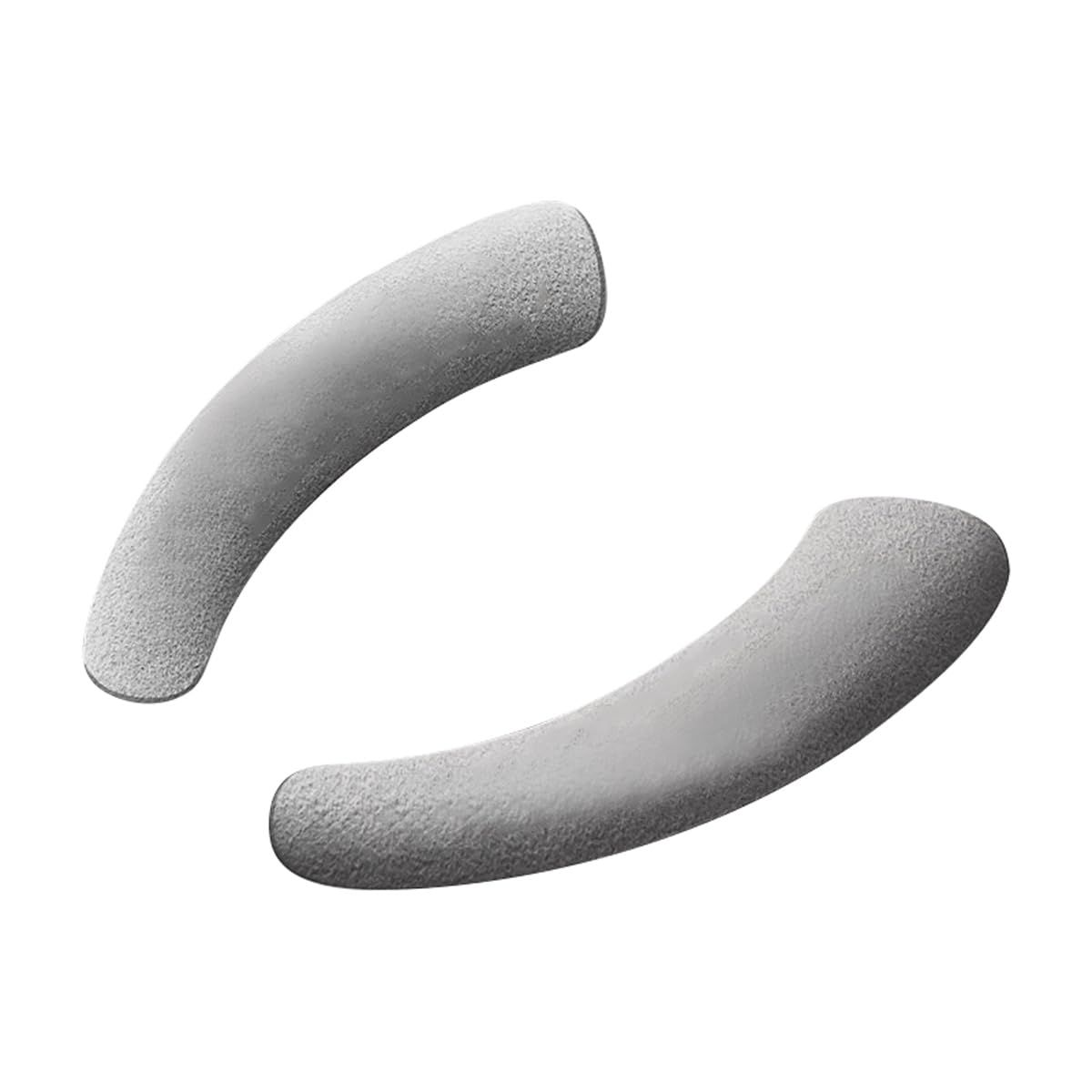 Pair of Toilet Seat Cover Mat Non Slip Toilet Seat Pad Washable Seat Cushion with Self-Adhesive Design for Bathroom
