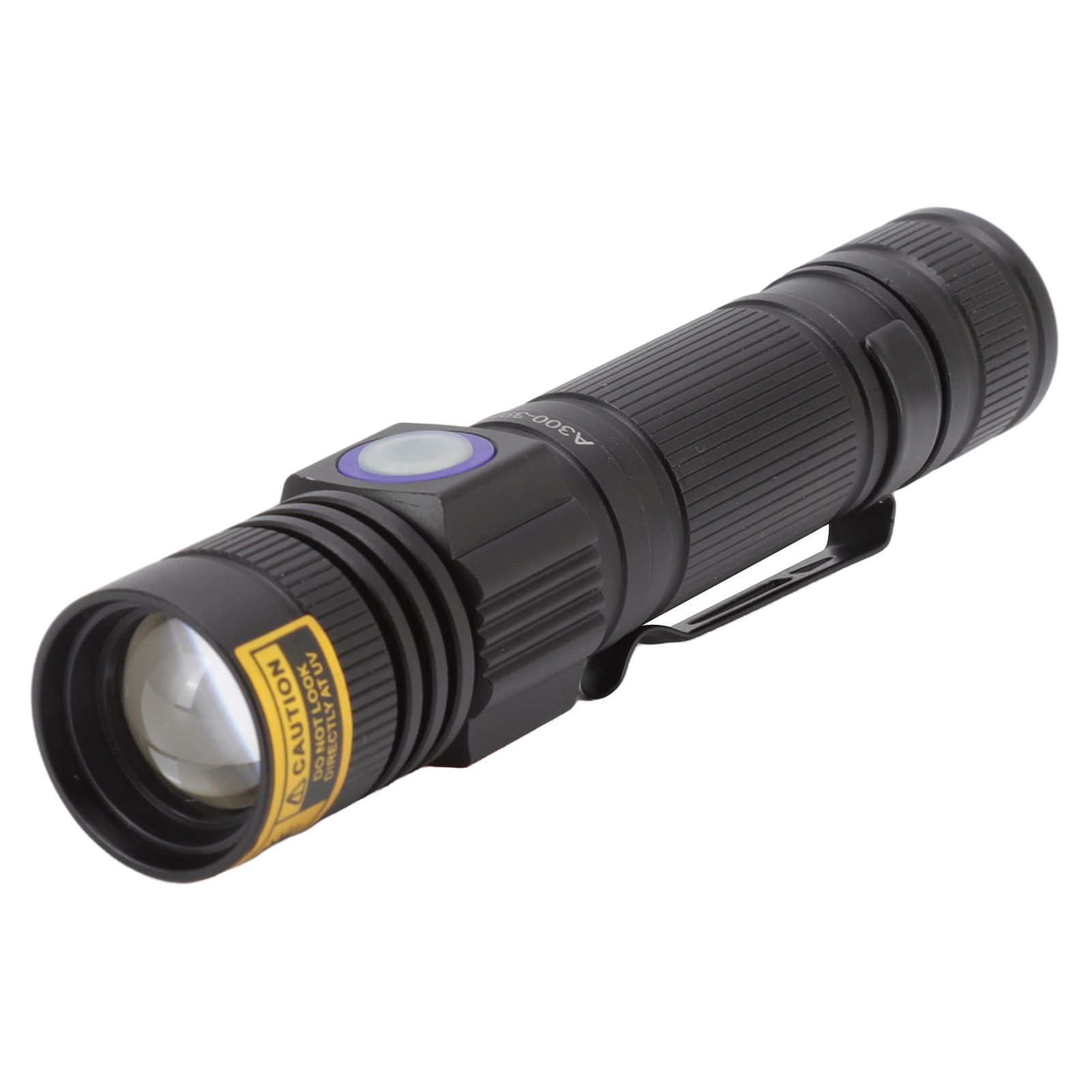 Ultraviolet Flashlight Zoomable UV Detection Lamp Waterproof LED Flashlight 300โ395nm Wavelength โ image 2