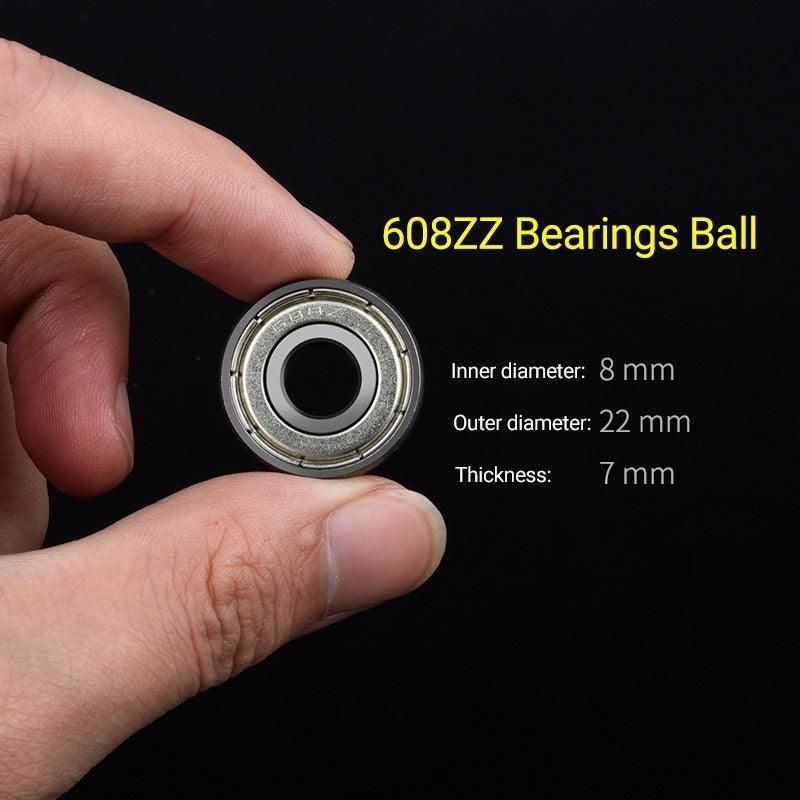 608ZZ ABEC-5 Ball Bearings 8x22x7mm for CNC 3D Printers Skateboards 10 to 50pcs - 10PCS โ image 5
