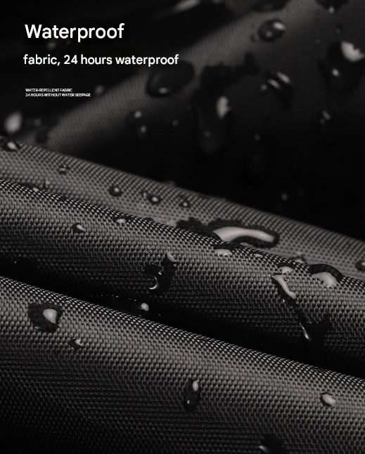 Size M Black All-Weather 210D Bicycle Cover - Waterproof & UV-Proof Outdoor Bike Protector with Lock Hole & Storage Bag โ image 5