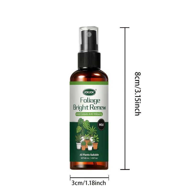 Green White Foliage Spray Plant Care Leaf Brightening Yellow Leaf Remover Dusting Spray โ image 4