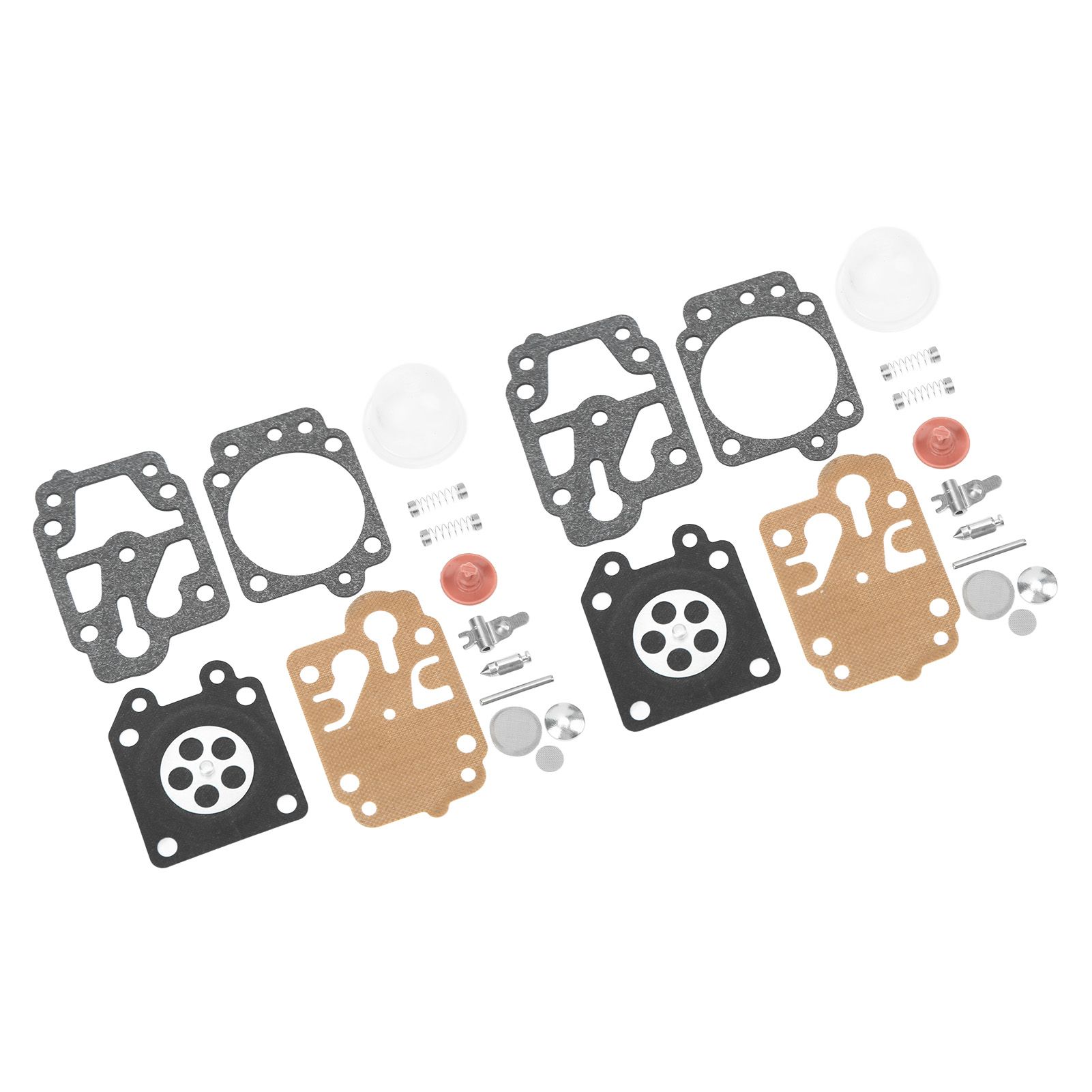 2 Sets Carburetor Diaphragm and Gasket Paper Iron Rubber Carburetor Repair Kit for Walbro 40 5 Chain Saw โ image 6