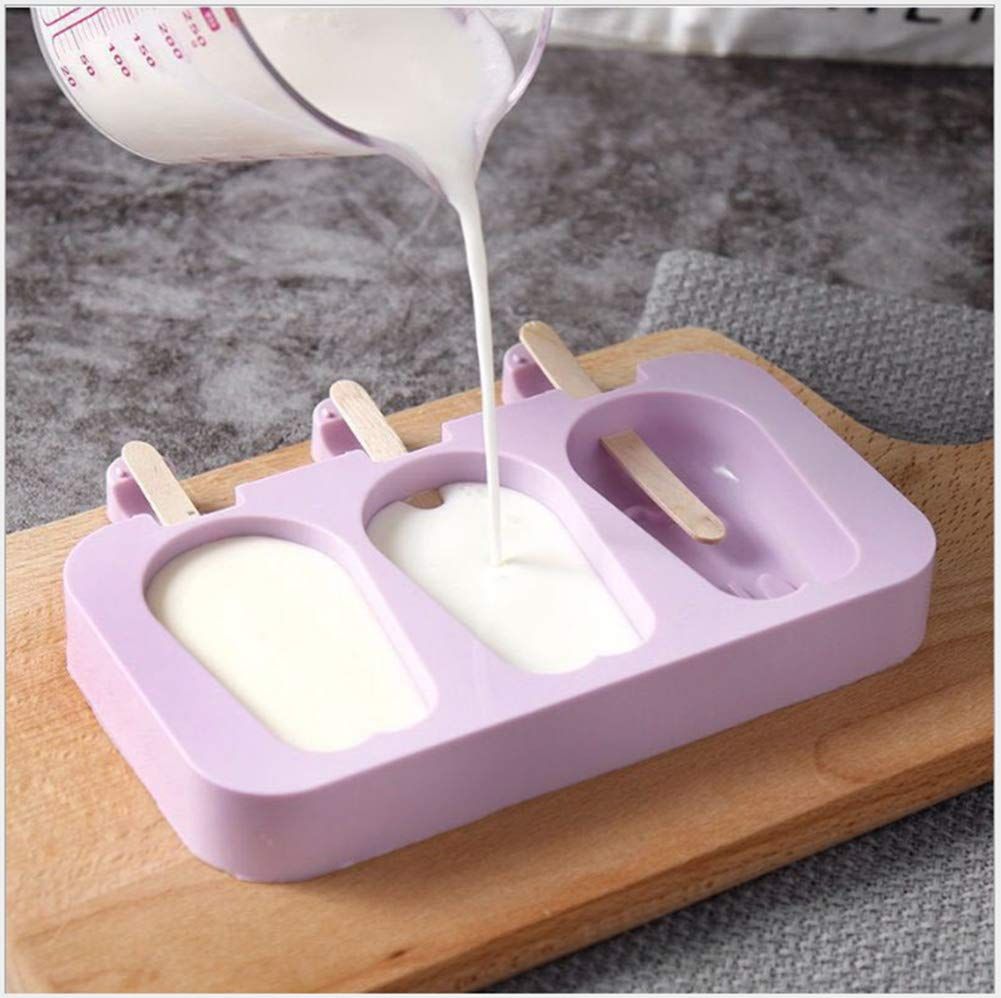 Popsicles Molds, Popsicle Maker Mold Set, Popsicles Molds with Stick, BPA Free Mini Homemade Popsicle Molds for Baby Kids โ image 2