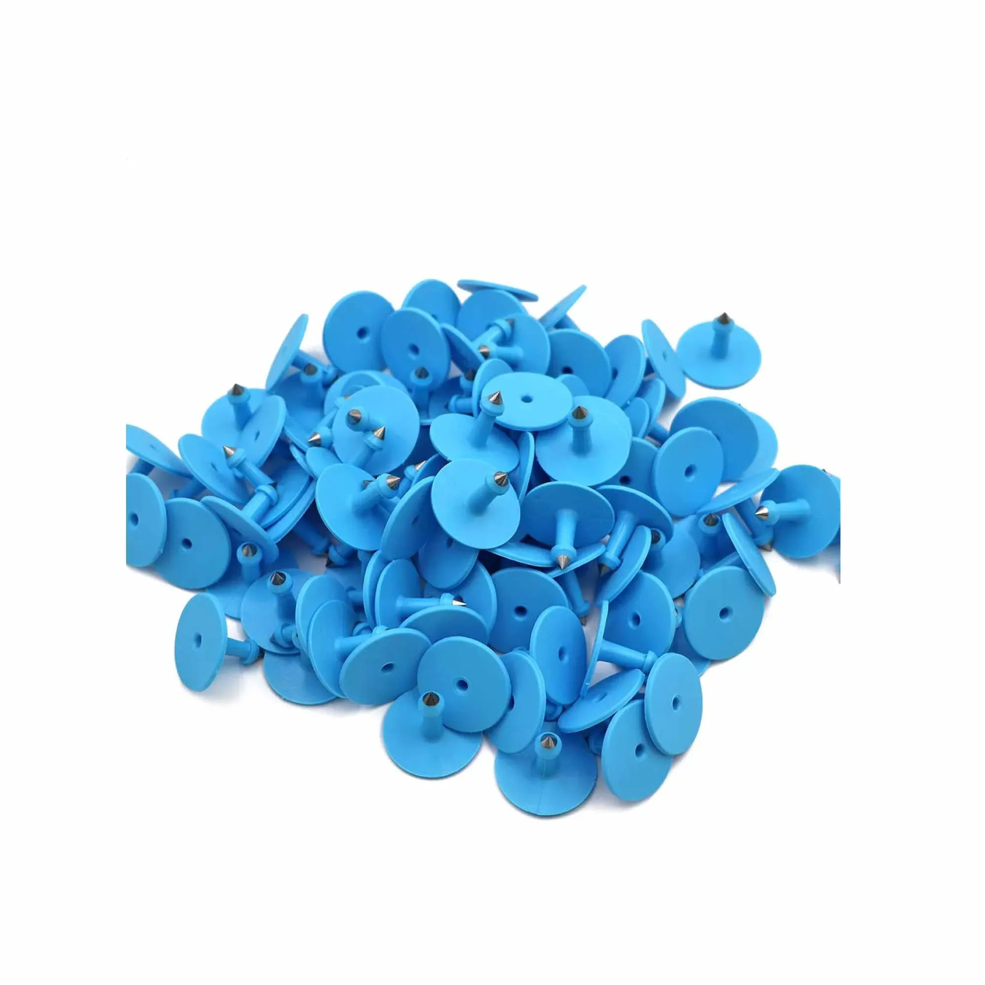 1-100 Cattle Number Ear Tags 5 × 4cm Set - Small Blue Pig Goat Livestock Label — image 5