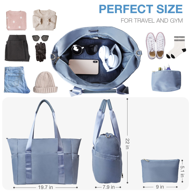 Travel Bags-Carry On Bag-Weekender Bags For Women-Duffle Bag For Travel-Gym Bag For Women-Overnight Bag-Hospital Bag For Women Labor Delivery-Gym Bag — image 3