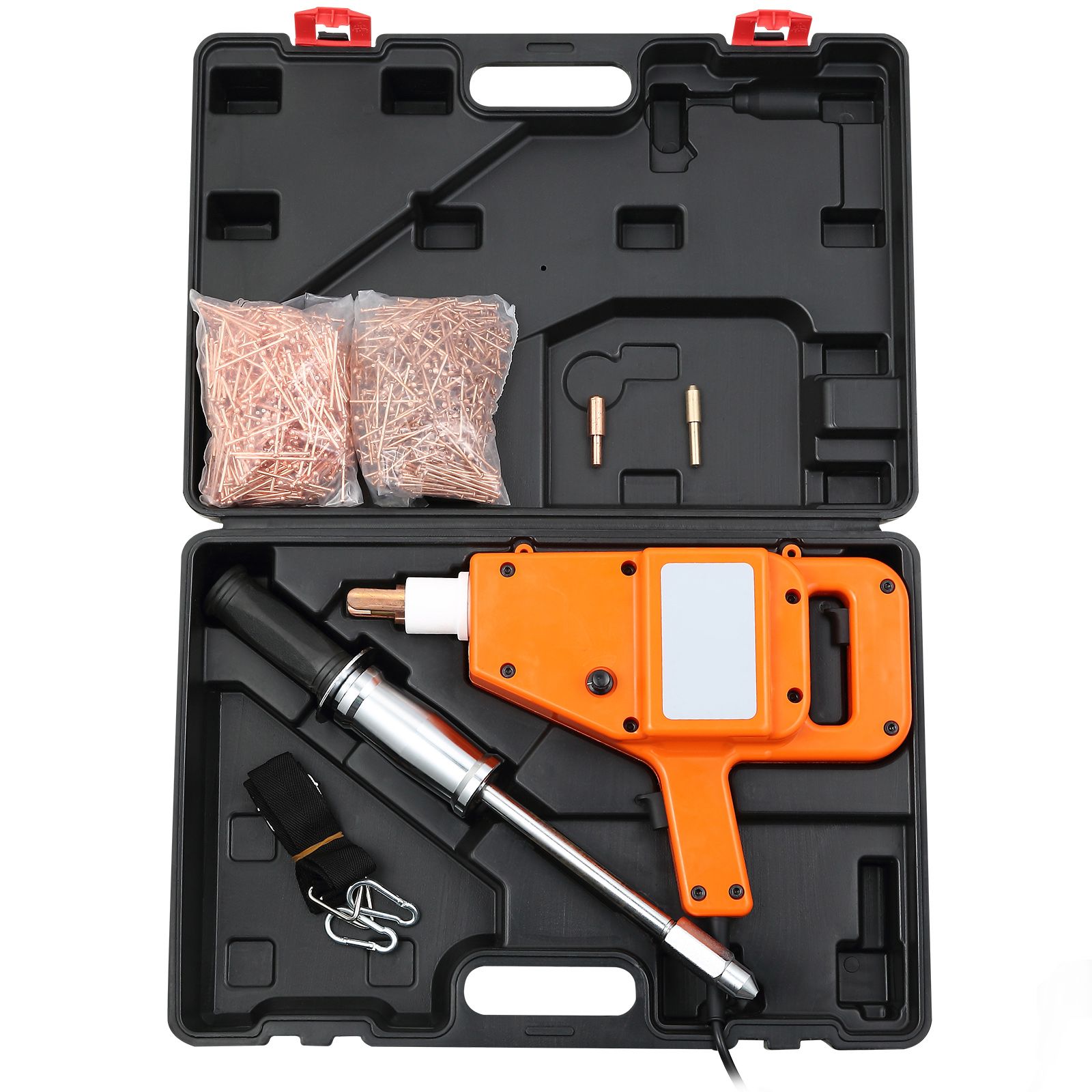 Stud Welder Kit, 1600A Stud Welder Dent Repair Kit, 800VA Spot Welder Stud, 220V Stud Gun Dent Puller Kit with Complete Accessories, Dent Welder Repair for