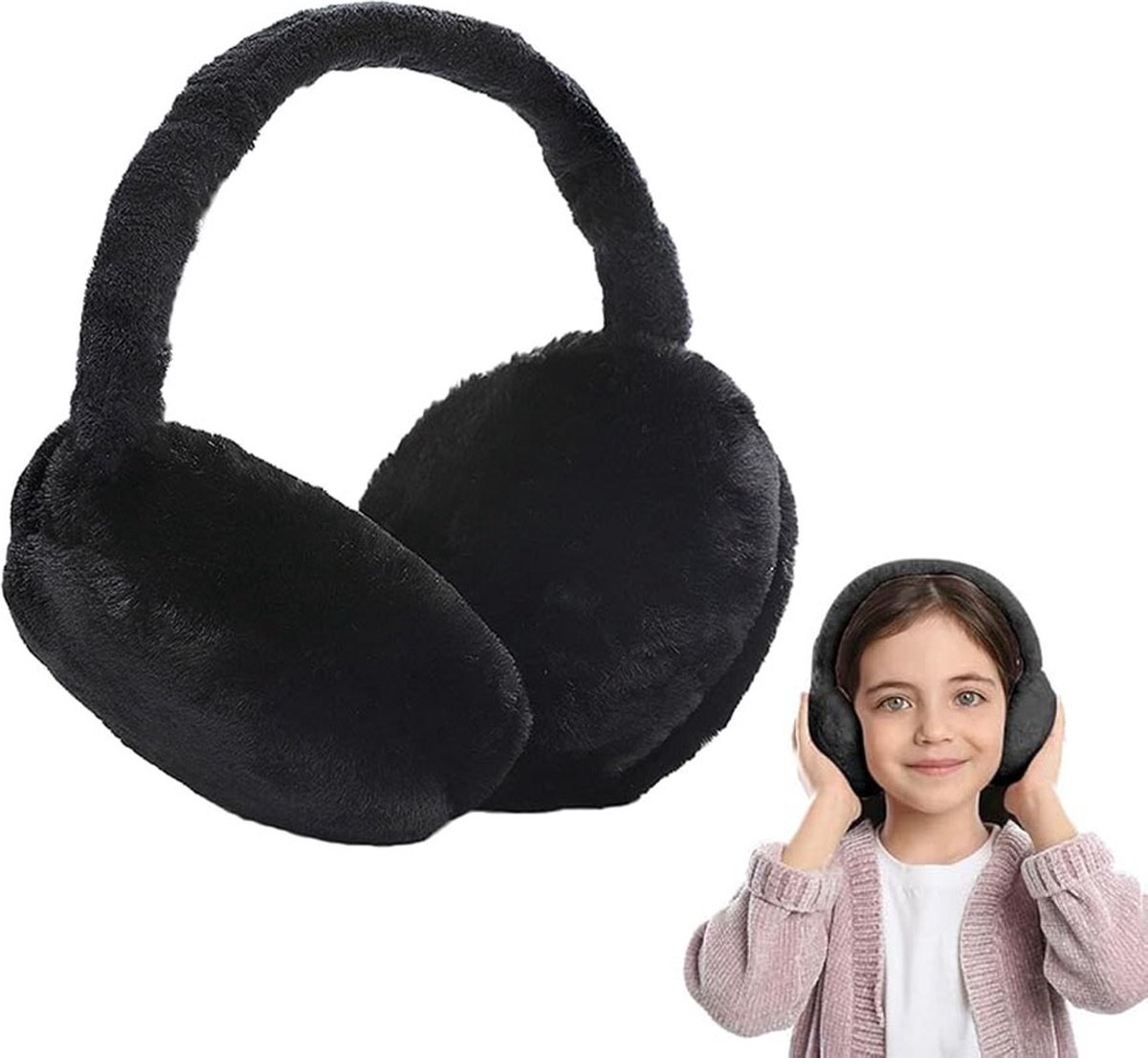 Women's Ear Warmers - Winter Ear Protectors - Unisex - Behind the Head - Ear Warmers - Earmuffs - Ear Warmers - Extra Soft - Comfortable - Winter - One Size