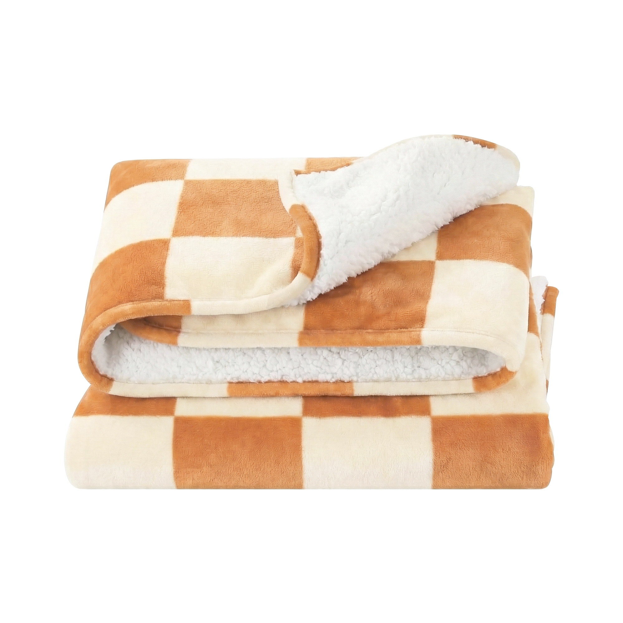 Giselle Electric Throw Rug Dual Side Fleece Flannel Heated Blanket Yellow — image 4