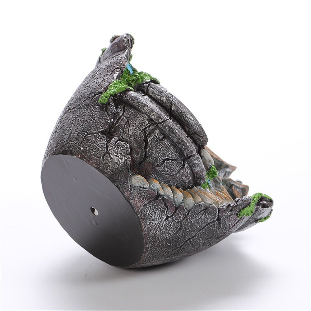 Fairy Garden Planter Plants Pot Tiny Creative Flowers Succulent Plants Fairy House Pot Holders Hanging Garden Design with Sweet House (Sliver) — image 3