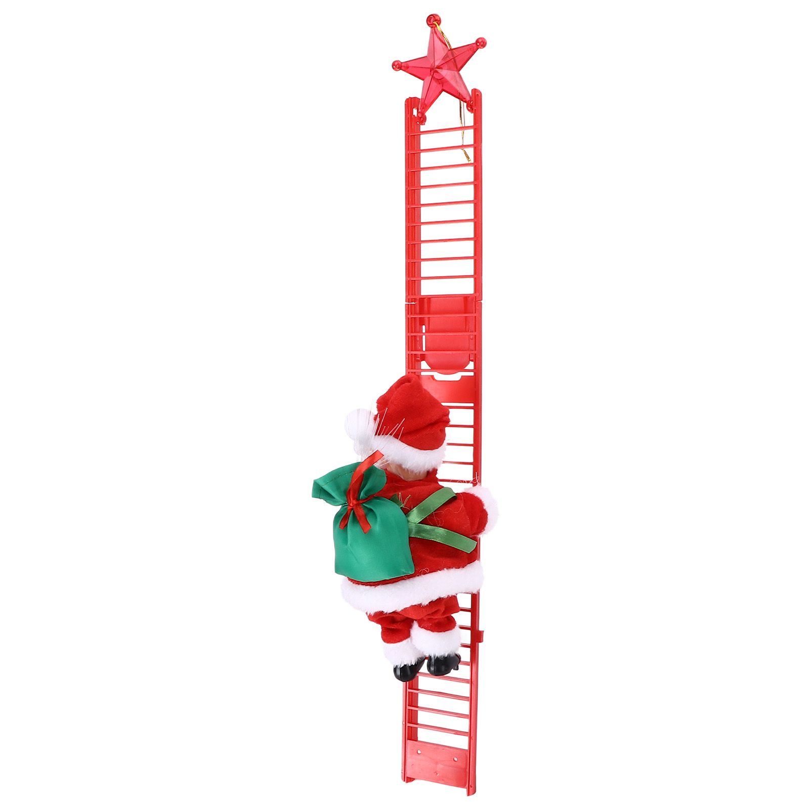 Electric Climbing Ladder Decoration Christmas Tree Hanging Pendant Festival Ornament for Party — image 5