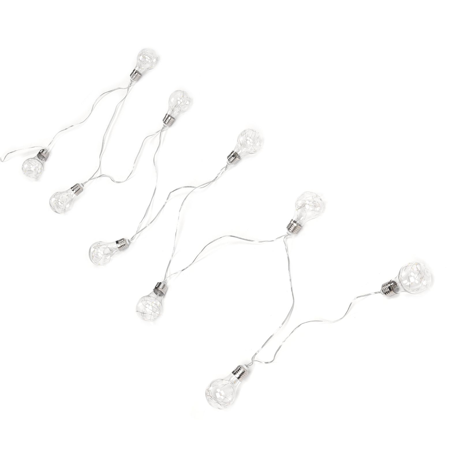 LED Light Strings Waterproof Copper Wire Lamp String E27 Bulb String Lights for Home Bedroom Decoration — image 5