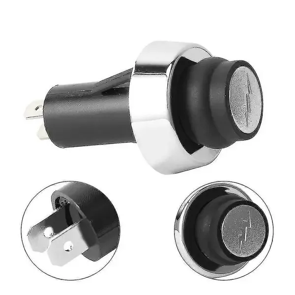Grill Igniter Button Switch Replacement for Weber GS4 Genesis II and Spirit II E310, Ignition Knob, Black Silver — image 5